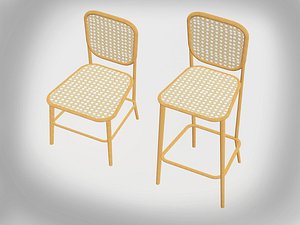 3D Provence Chair-Stool