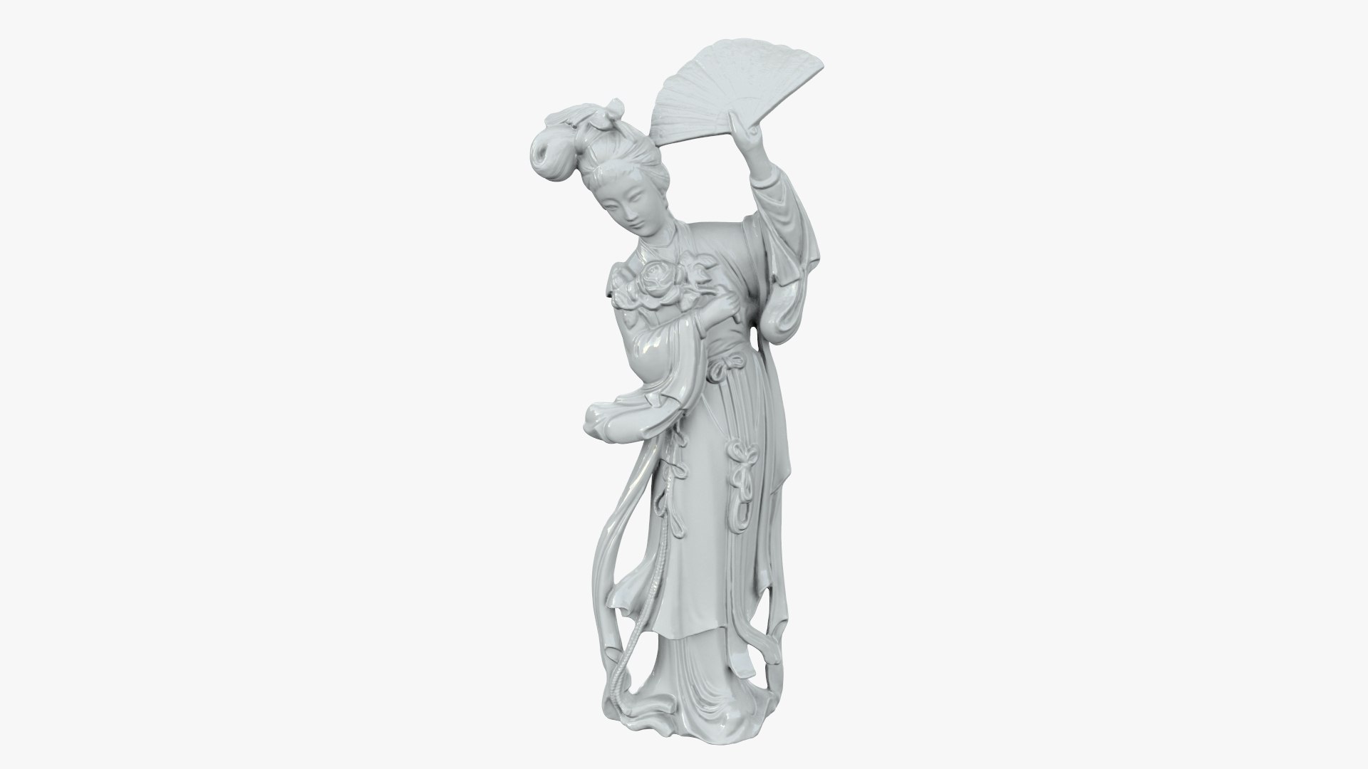 Geisha Girl 3D Model - TurboSquid 2119364