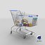 Detailed Full Shopping Cart model