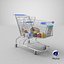 Detailed Full Shopping Cart model