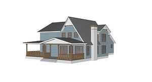 3D Farm House-41