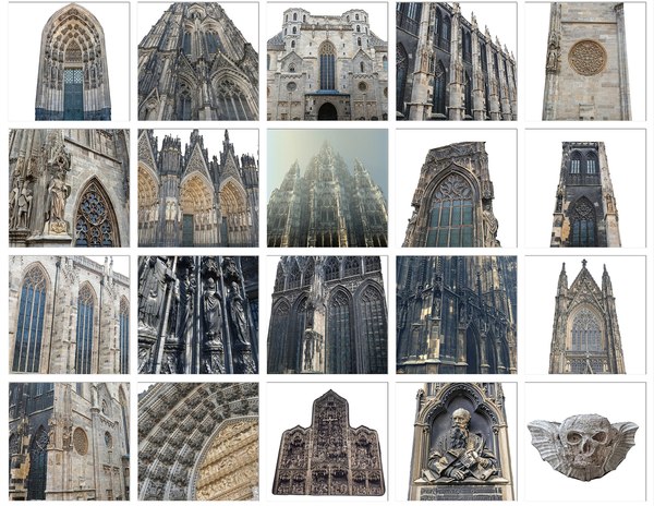 3d gothic architecture