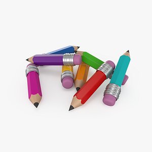 3D model Pencil Cartoon