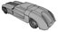 Neues Konzept zukünftiges Design des Autos 3d