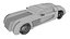 Neues Konzept zukünftiges Design des Autos 3d