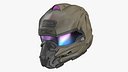 Sci-Fi Futuristic Full Helmet