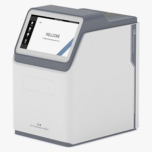 3D Medical Laboratory Machine model