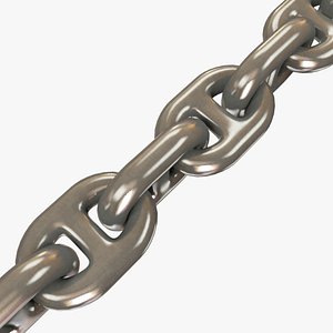 anchor chain 3D model