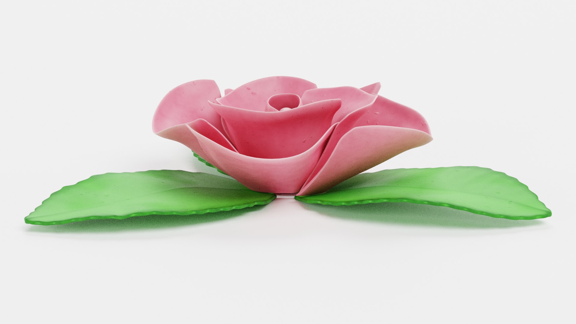 Marzipan Rose 3D Model - TurboSquid 1554525