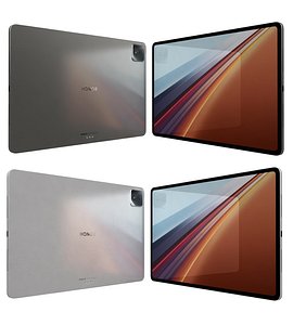 Honor Pad GT2 Pro 12 5 inch Gray And White 3D