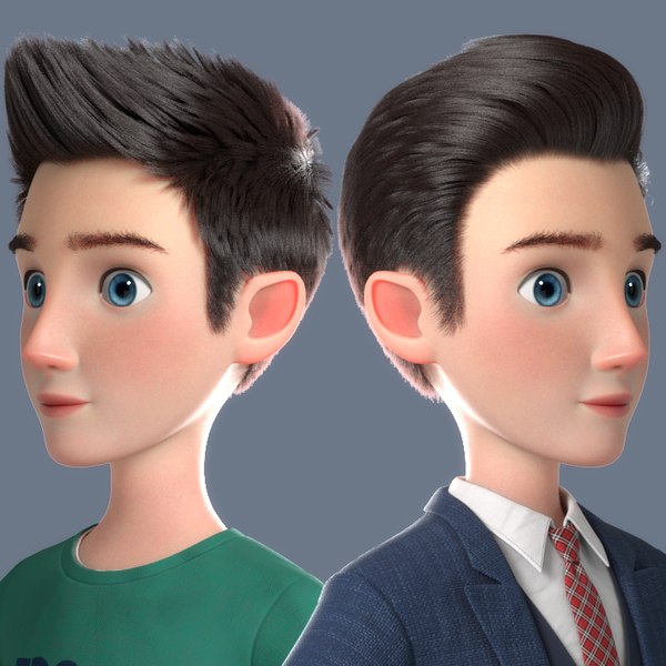 3D Cartoon Man model