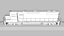 Tren Motor / Loco: EMD GP38: B-Line Railroad