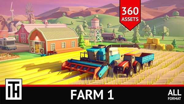 Farm 1 3D model