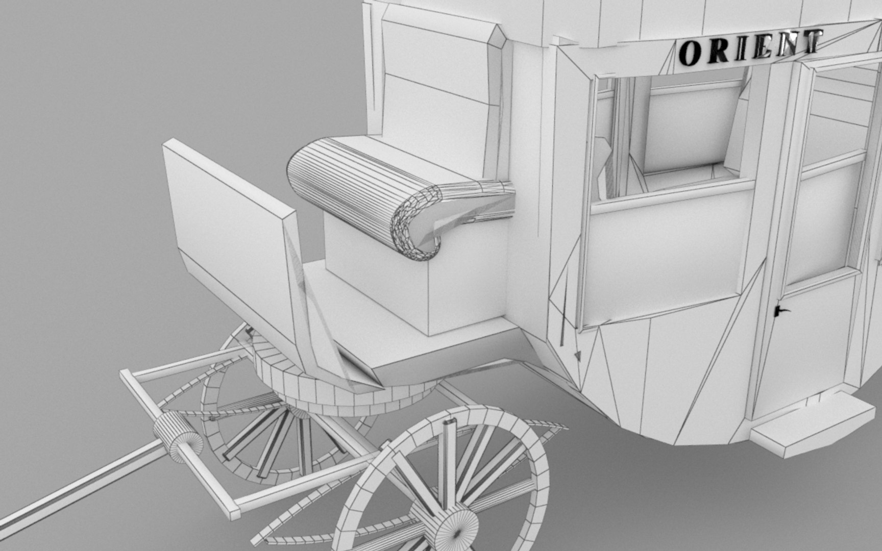 Build the Orient Express 3D