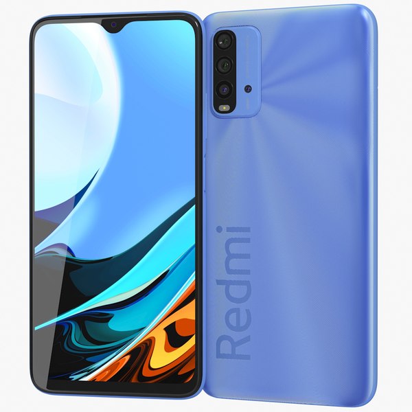 Modello 3D Xiaomi Redmi 9T Blu - TurboSquid 1790161