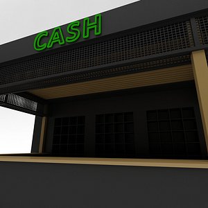 3D model bowling cash