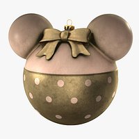 Christmas Ball Minnie Mouse Thun Version