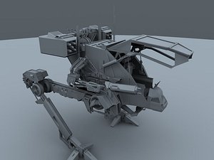 mech robot 3d model
