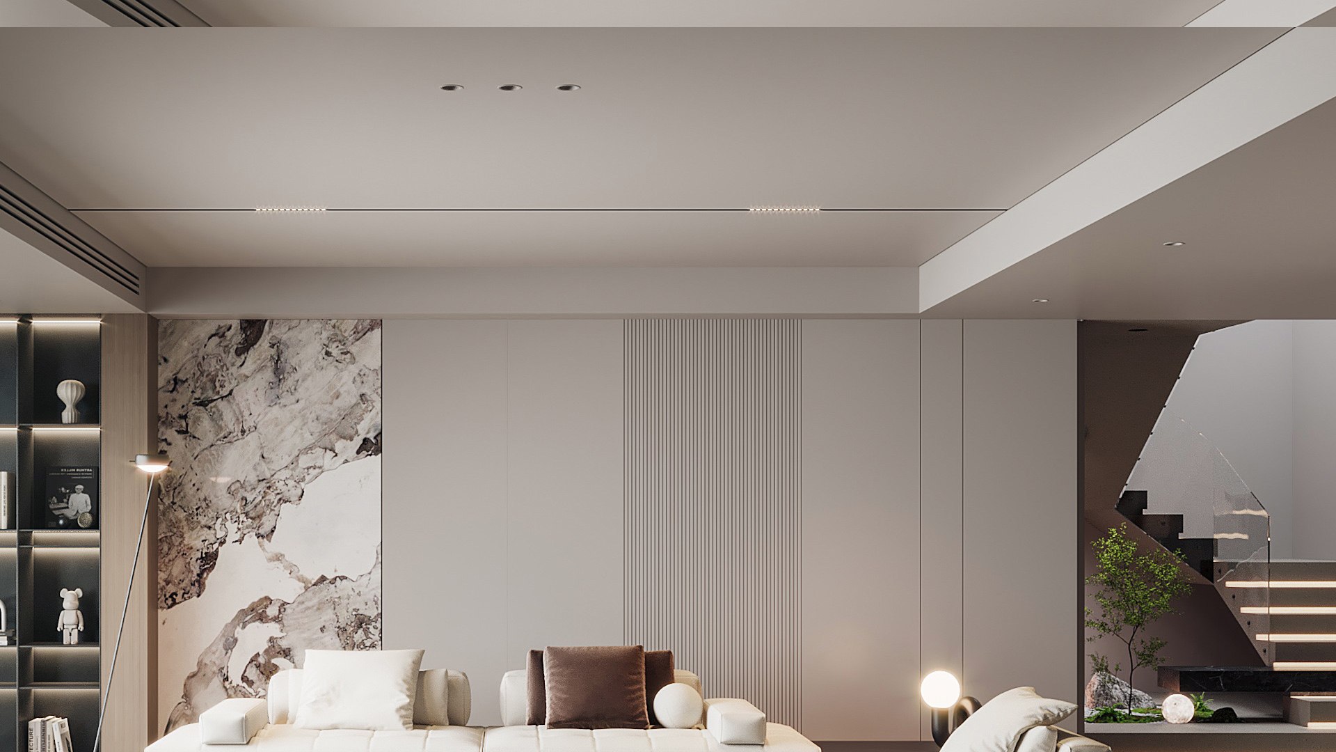 Modern Living Room 3D Model - TurboSquid 2243599