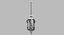 Sylcom Scena 1473 Pa Bl Cr Murano Glass WHite Chandelier