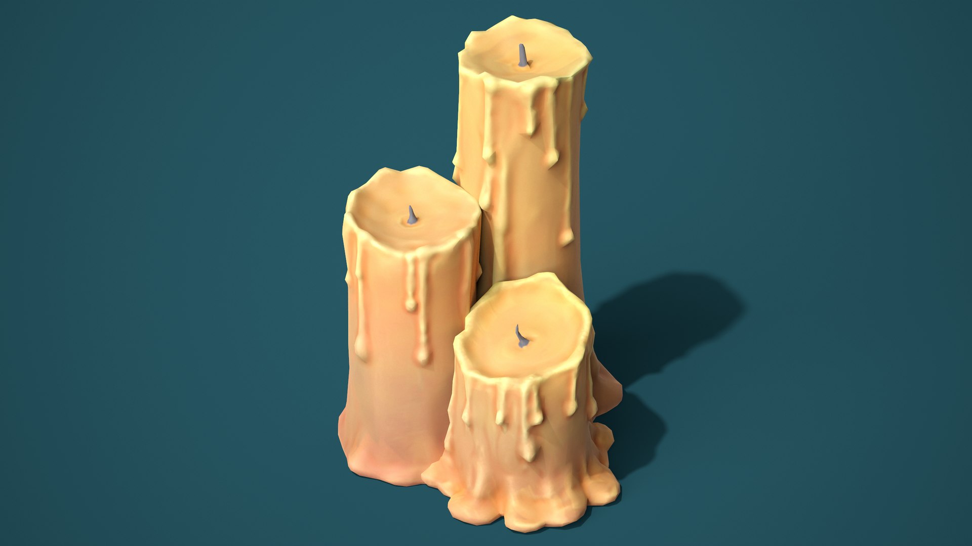 3D model Stylized Candles Pack 01 - PBR Game Ready Low-Poly https://p.turbosquid.com/ts-thumb/AG/Vndxoy/PR/tbrender014/png/1786925927/1920x1080/fit_q87/b902acf3f14a5f2dc19dada93a9b37a591c1a39f/tbrender014.jpg