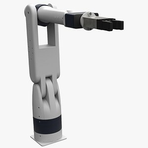 EVA Robotic Arm Rigged for Cinema 4D 3D model