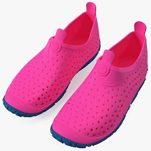3D Swimming Pool Shoes Pink