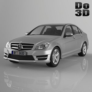 C Class 3D Models for Download