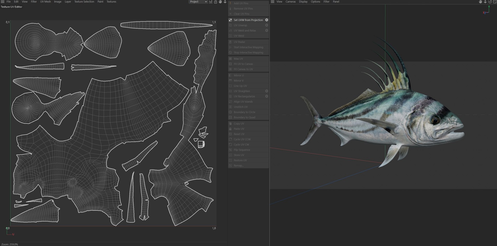 Roosterfish 3D https://p.turbosquid.com/ts-thumb/AG/ZRSeEs/14/uv/jpg/1776260866/1920x1080/fit_q87/3dd0bb98248b55491e09496b8316b858b2175343/uv.jpg