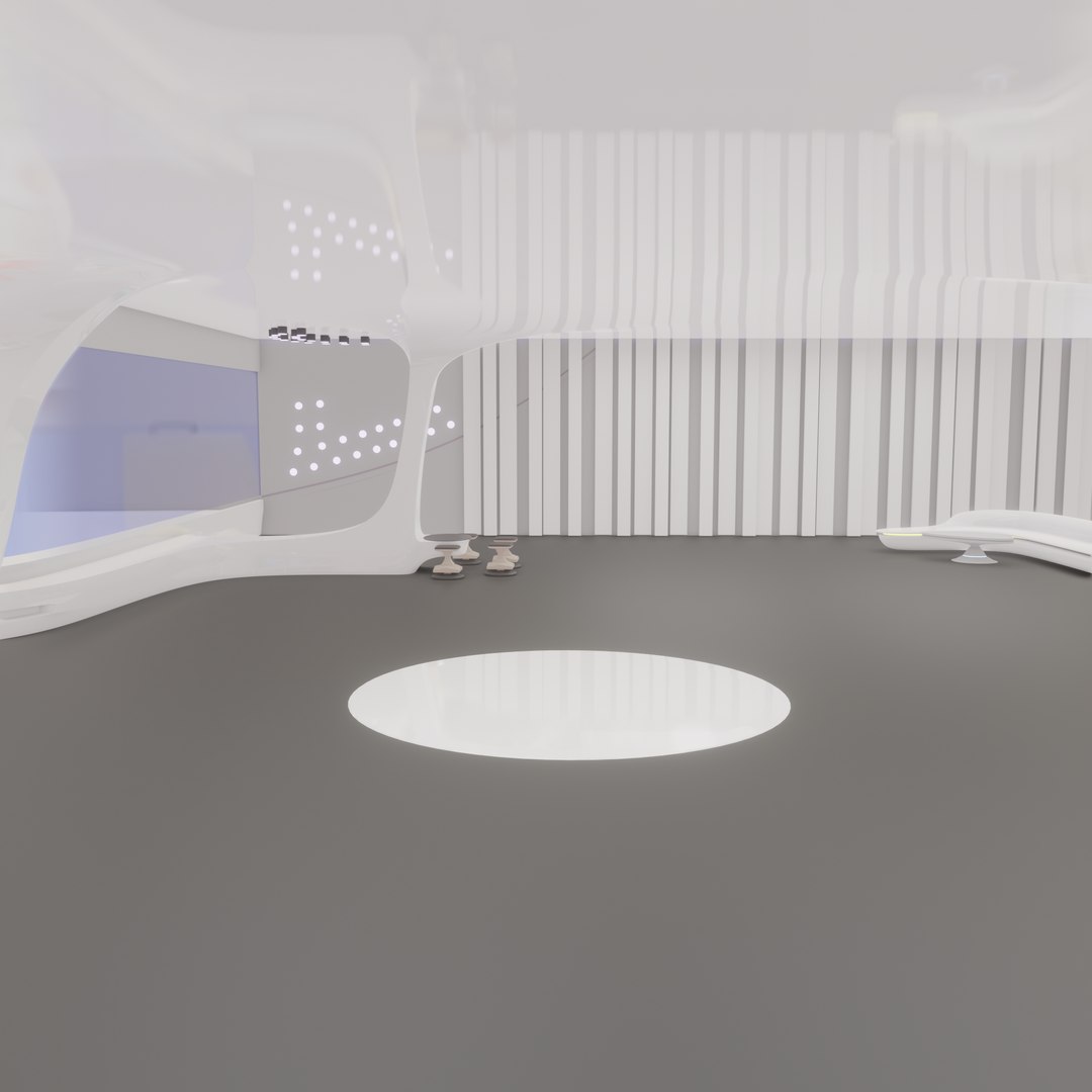 3D Sci-Fi Interior SCENE Futuristic Model - TurboSquid 2195031