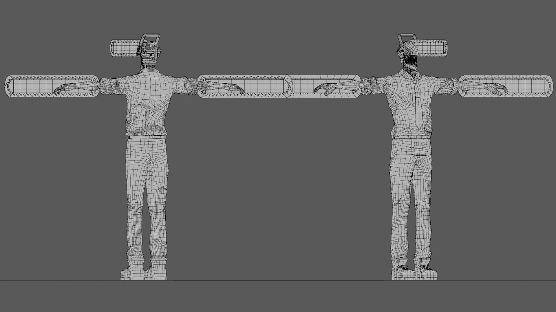 Chainsaw Man 3d Model - Rigged - Blender 3D Model - TurboSquid 2028181