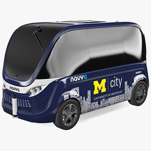 Driverless Bus Navya Arma Exterior Only