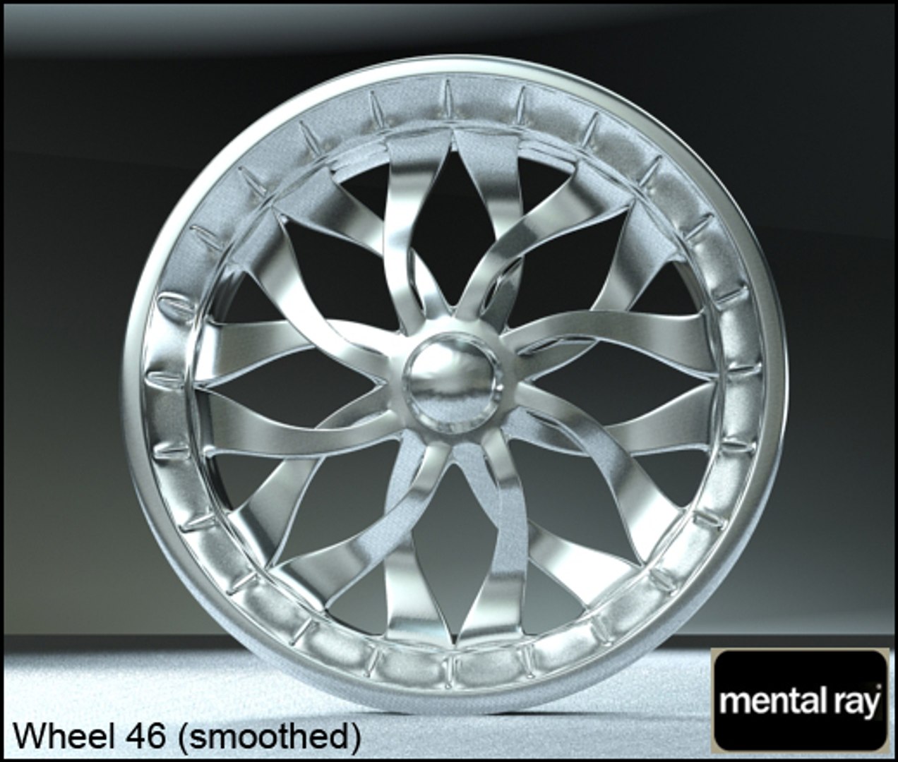 Wheel 46 3d Model