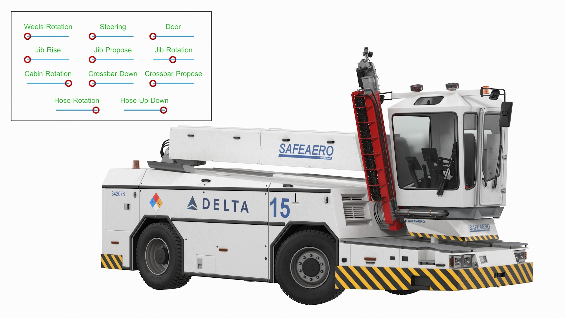 Safeaero 220 Deicing Vehicle Model - TurboSquid 1546413