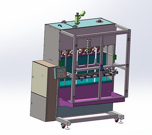 3D filling machine