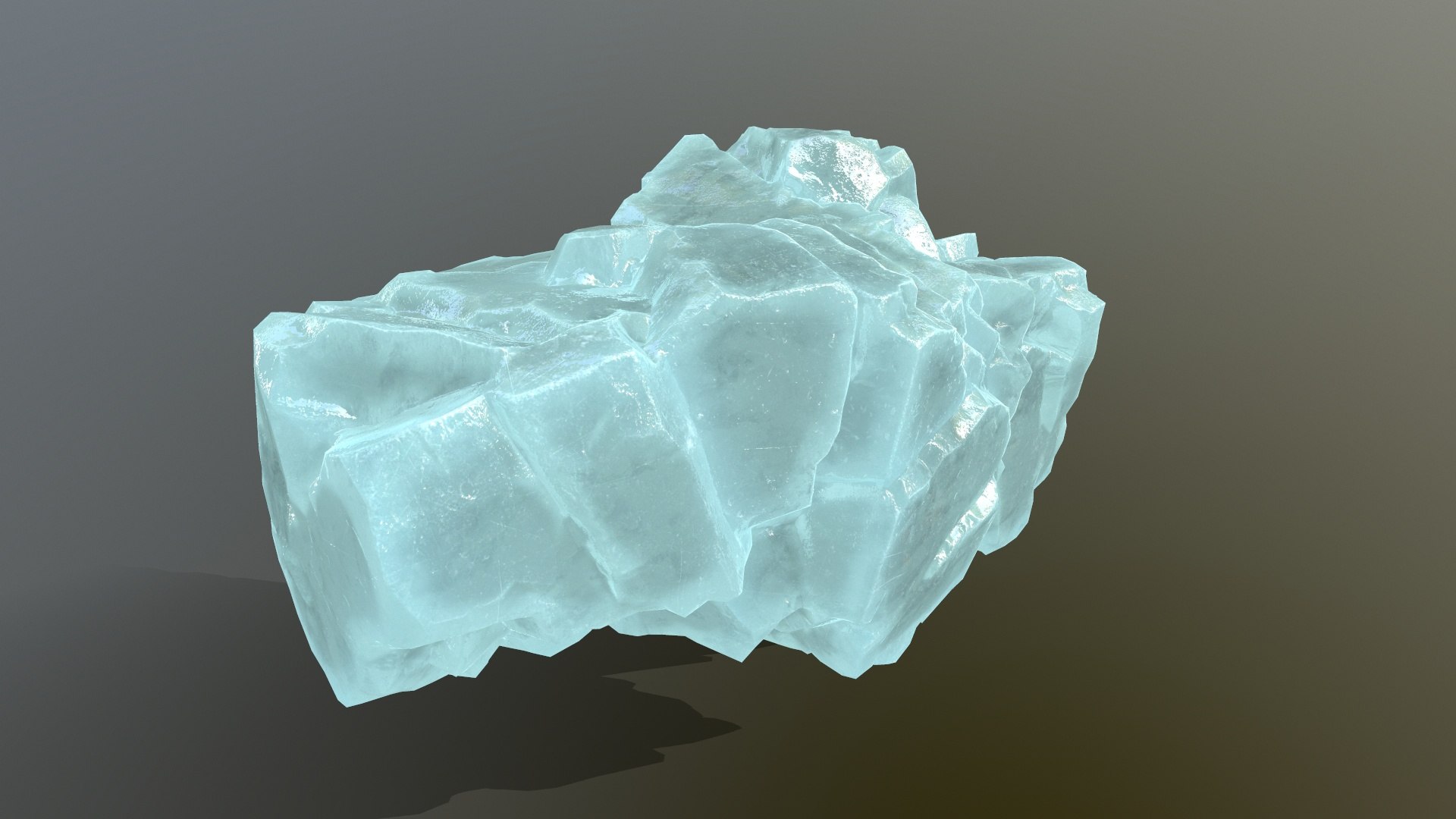 Ice Rock 3D Model - TurboSquid 1992366