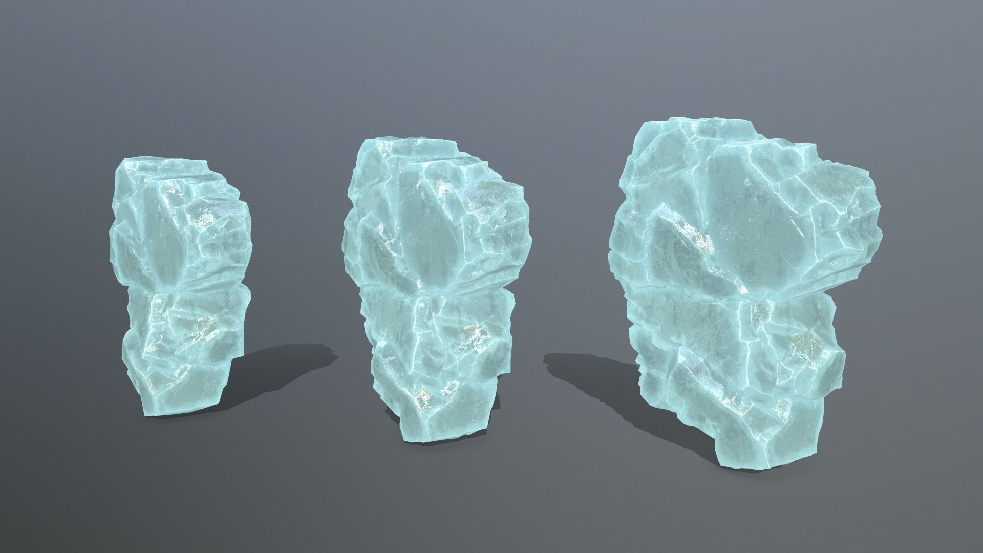 Ice Rock 3D Model - TurboSquid 1992366