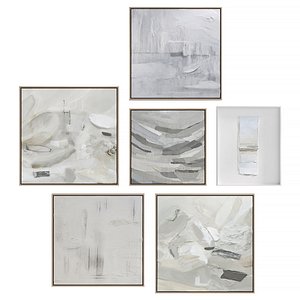 3D model Abstract Painting Frame Set 11