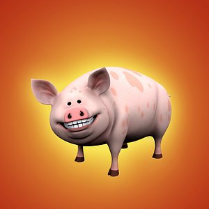 Cartoon pig