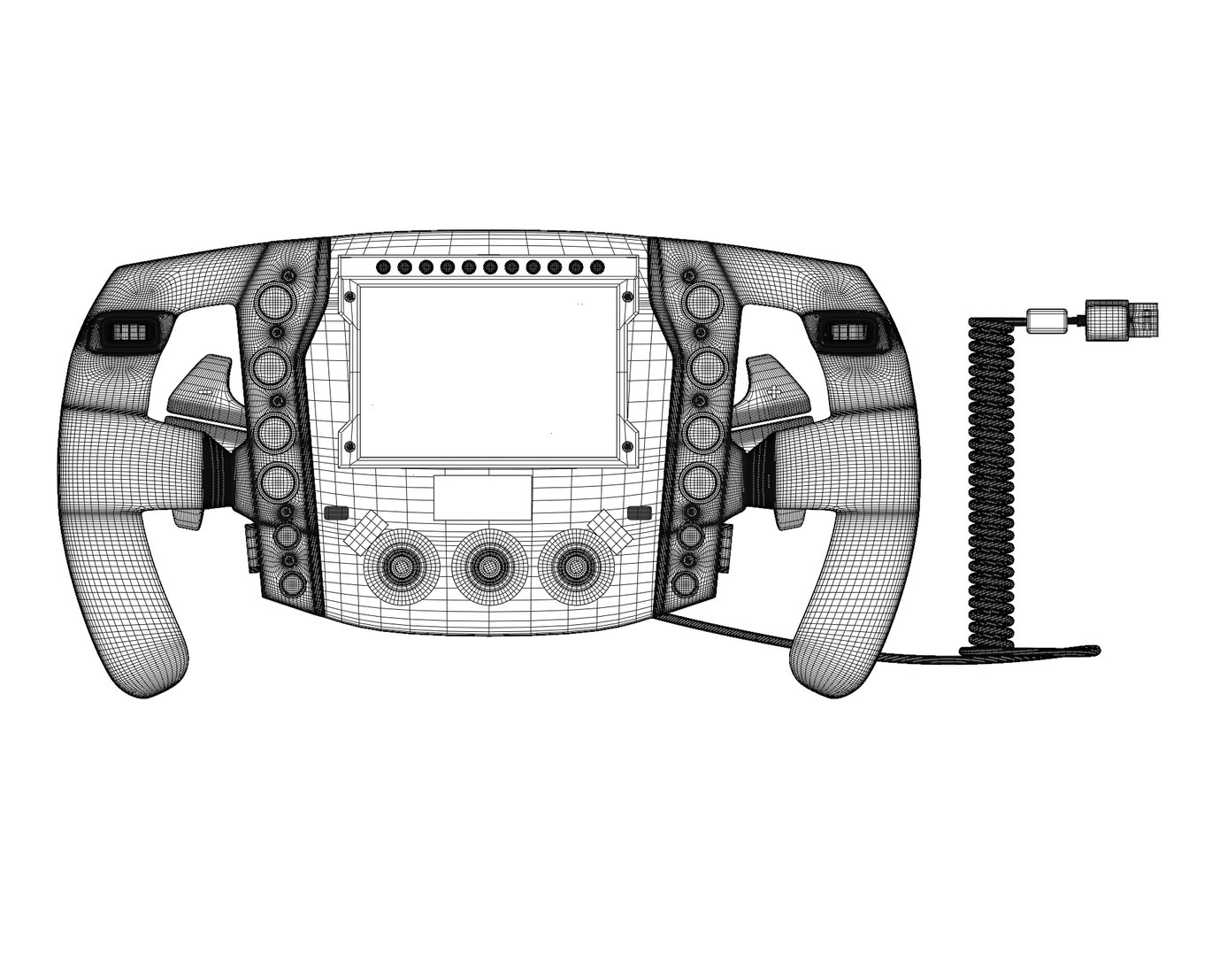 Steering Wheel 3D model https://p.turbosquid.com/ts-thumb/AG/wNdB8k/uK/wireframe3/png/1629472155/1920x1080/fit_q87/34fbac61b07d41cb8a86db2870d7f9c42bed9d6f/wireframe3.jpg