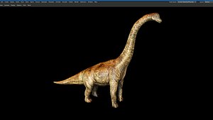 Brachiosaurus V1 3D model