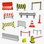 3D model Barrier Pack