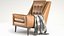 Sillón de cuero