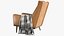 Sillón de cuero