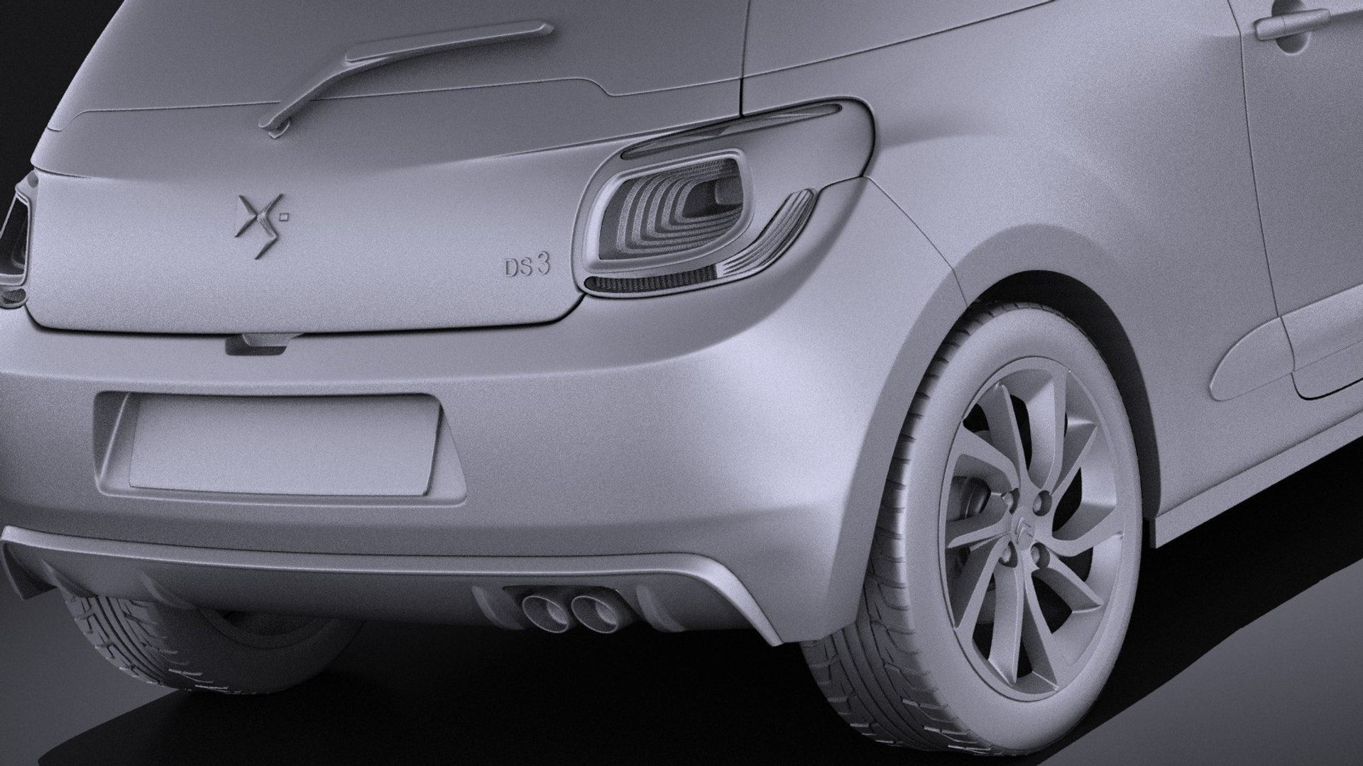 3d Citroen Ds3 2016