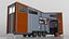 House on Wheels Dark Wood Rigged