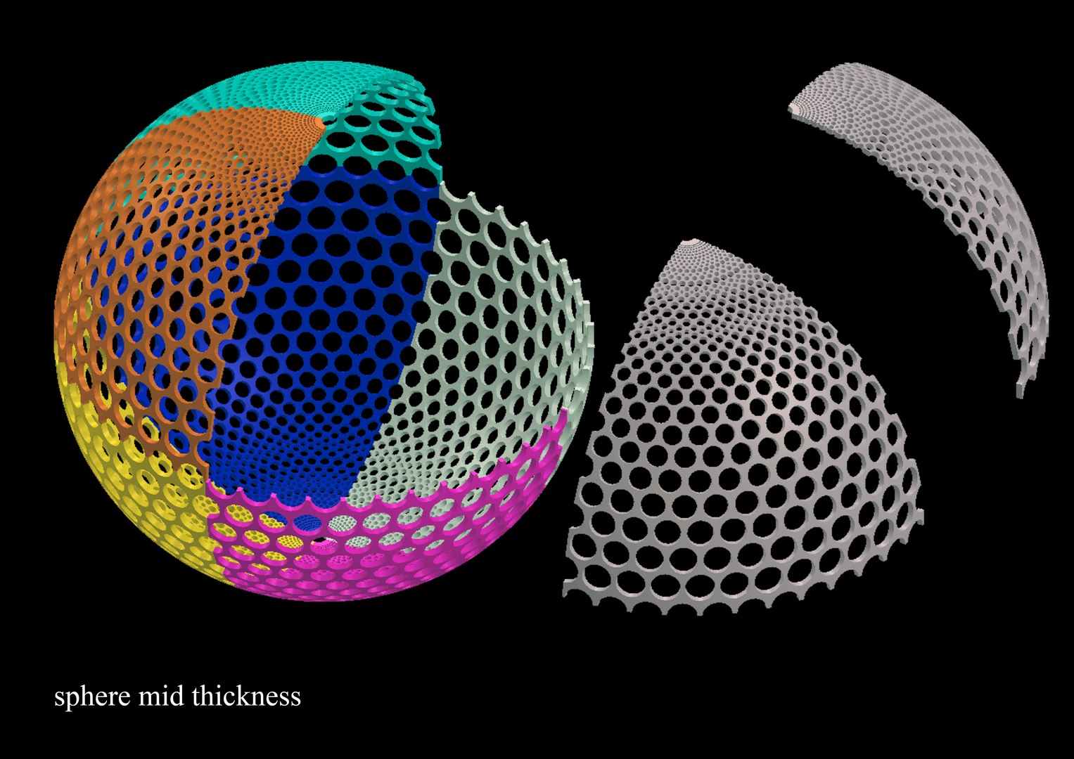 3D Sphere Dome Model - TurboSquid 1450105