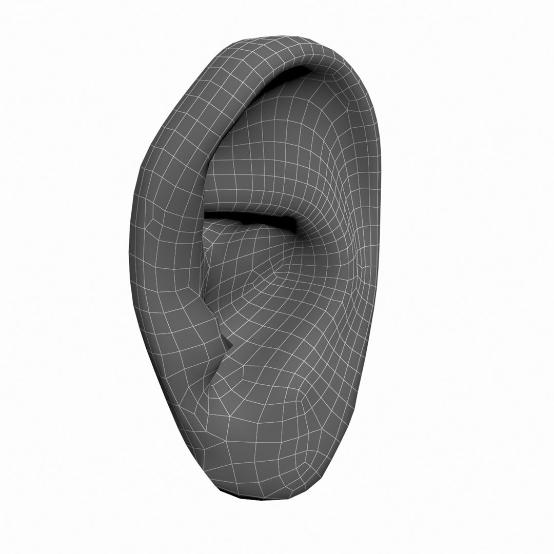 Human Ear 3D Model - TurboSquid 1203538