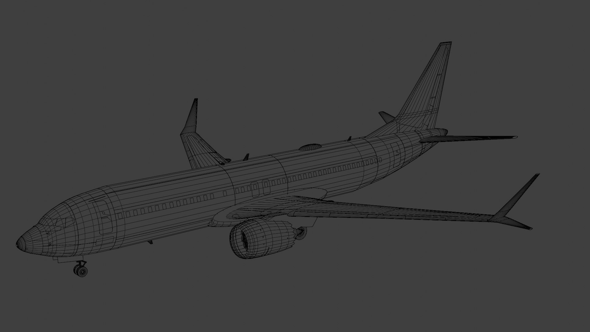 Boeing 737 MAX 8 3D - TurboSquid 1729074