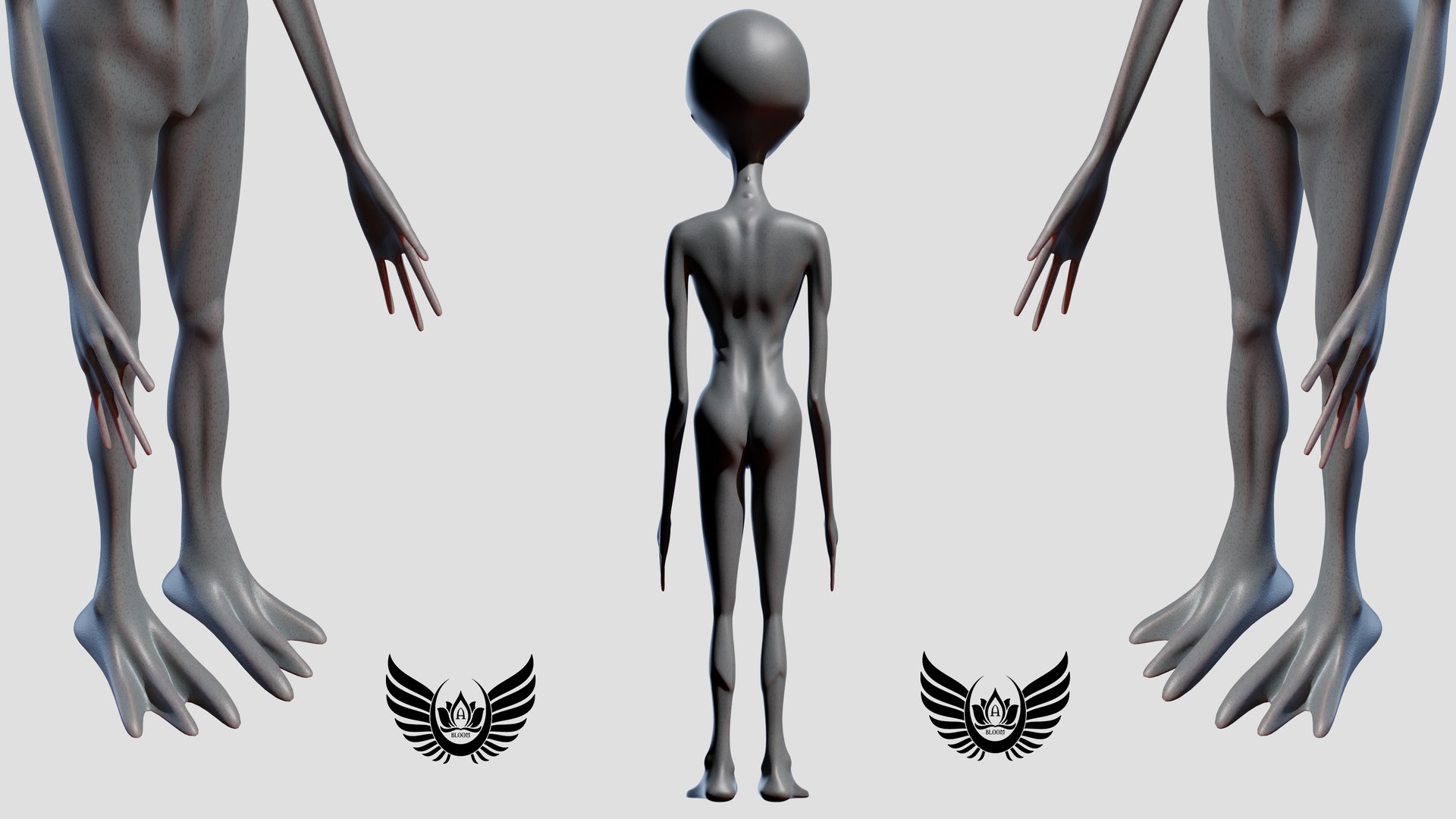 Gray Model - TurboSquid 2049847
